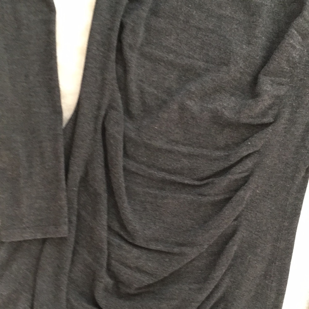 Express Fitted medium grey dress - Picture 2 of 2